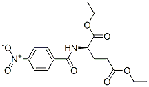 diethyl N-(4-nitrobenzoyl)-D-glutamate Structure