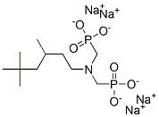 [[(3,5,5-trimethylhexyl)imino]bis(methylene)]bisphosphonic acid, sodium salt  Structure