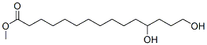 methyl 12,15-dihydroxypentadecanoate Structure