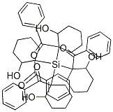 [silanetetrayltetrakis(oxycyclohexylidene)]tetrakis[phenylmethanone] Structure