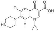 8-fluorociprofloxacin Structure
