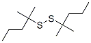 di-tert-hexyl disulphide Structure