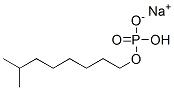 sodium isononyl hydrogen phosphate Structure