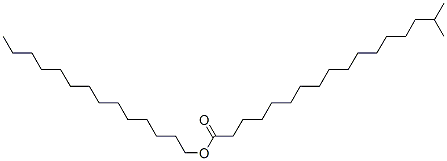 tetradecyl isooctadecanoate Structure