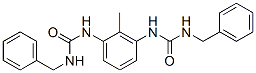 N,N''-(methyl-m-phenylene)bis[N'-benzylurea] Structure