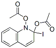 2-iodoquinolinediyl diacetate Structure