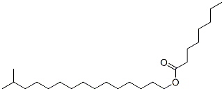 isohexadecyl octanoate Structure