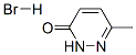 6-methylpyridazin-3(2H)-one monohydrobromide  Structure