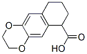 Naphtho[2,3-b]-1,4-dioxin-6-carboxylic  acid,  2,3,6,7,8,9-hexahydro- Structure