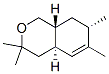 (4aalpha,7alpha,8abeta)-3,4,4a,7,8,8a-hexahydro-3,3,6,7-tetramethyl-1H-2-benzopyran Structure