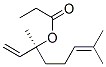 (S)-1,5-dimethyl-1-vinylhex-4-enyl propionate Structure