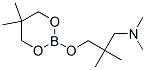 3-[(5,5-dimethyl-1,3,2-dioxaborinan-2-yl)oxy]-N,N,2,2-tetramethylpropylamine Structure