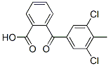 2-(3,5-dichloro-4-methylbenzoyl)benzoic acid  Structure