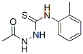 1-acetyl-4-(2-tolyl)thiosemicarbazide Structure