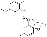 p-멘타디엔하이드로퍼옥사이드,(E)-p-멘타-6,8-디엔-2-하이드로퍼옥사이드 구조식 이미지