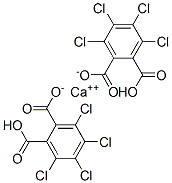 calcium hydrogen 3,4,5,6-tetrachlorophthalate Structure