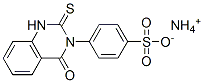 ammonium 4-(1,4-dihydro-4-oxo-2-thioxo-3(2H)-quinazolinyl)benzenesulphonate  Structure