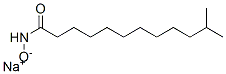 sodium N-hydroxyisotridecanamide Structure