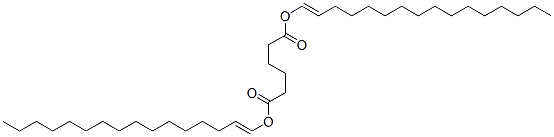 dihexadecenyl adipate Structure