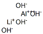 aluminium lithium tetrahydroxide Structure