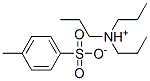 tripropylammonium p-toluenesulphonate Structure