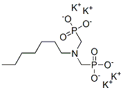 tetrapotassium [(heptylimino)bis(methylene)]bisphosphonate Structure