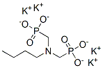 tetrapotassium [(butylimino)bis(methylene)]bisphosphonate Structure