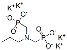 테트라칼륨[(프로필이미노)비스(메틸렌)]디포스포네이트 구조식 이미지