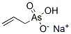 sodium hydrogen allylarsonate Structure