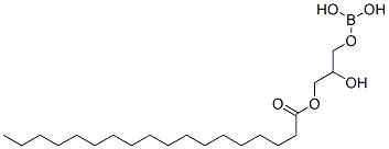 3-(boronooxy)-2-hydroxypropyl stearate Structure