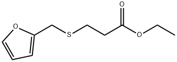 Ethyl 3-(furfurylthio)propionate 구조식 이미지