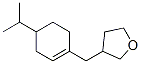 tetrahydro-3-[[4-(1-methylethyl)-1-cyclohexen-1-yl]methyl]furan 구조식 이미지