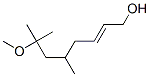 7-methoxy-5,7-dimethyloct-2-en-1-ol Structure