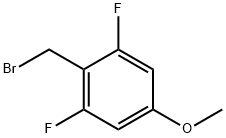 2,6-дифтор-4-метоксибензил бромид структурированное изображение