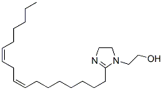 (Z,Z)-2-(8,11-heptadecadienyl)-4,5-dihydro-1H-imidazole-1-ethanol 구조식 이미지