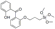 2-hydroxyphenyl [3-(trimethoxysilyl)propoxy]phenyl ketone  Structure