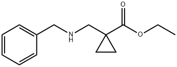 ETHYL 1-((BENZYLAMINO)METHYL)CYCLOPROPANECARBOXYLATE Structure