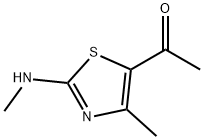 1-(4-METHYL-2-(METHYLAMINO)THIAZOL-5-YL)ETHANONE Structure