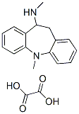 10,11-dihydro-N,5-dimethyl-5H-dibenz[b,f]azepin-10-amine oxalate  Structure