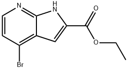 942920-55-0 ethyl 4-bromo-1H-pyrrolo[2,3-b]pyridine-2-carboxylate