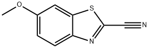 2-Cyano-6-methoxybenzothiazole 구조식 이미지