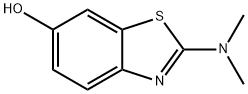 2-DIMETHYLAMINO-6-BENZOTHIAZOLOL Structure