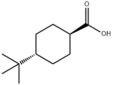 trans-4-tert-Butylcyclohexanecarboxylic acid Structure