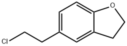 5-(2-chloroethyl)-2,3-dihydrobenzofuran 구조식 이미지