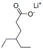 lithium 4-ethylhexanoate Structure