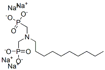 [(decylimino)bis(methylene)]bisphosphonic acid, sodium salt 구조식 이미지