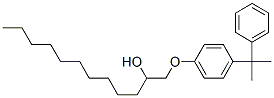 1-[4-(1-methyl-1-phenylethyl)phenoxy]dodecan-2-ol Structure