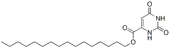 hexadecyl 1,2,3,6-tetrahydro-2,6-dioxopyrimidine-4-carboxylate Structure