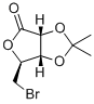 5-BROMO-5-DEOXY-2,3-O-ISOPROPYLIDENE-D-RIBONOLACTONE Structure