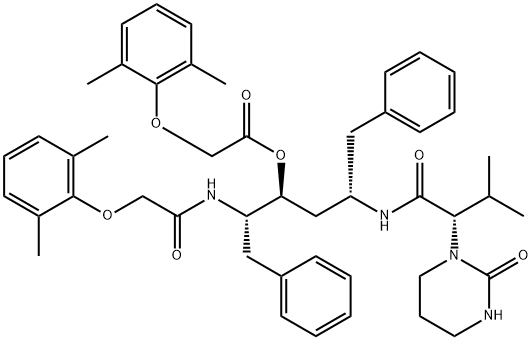 (2,6-Xylyloxy)acetyl Lopinavir  Structure